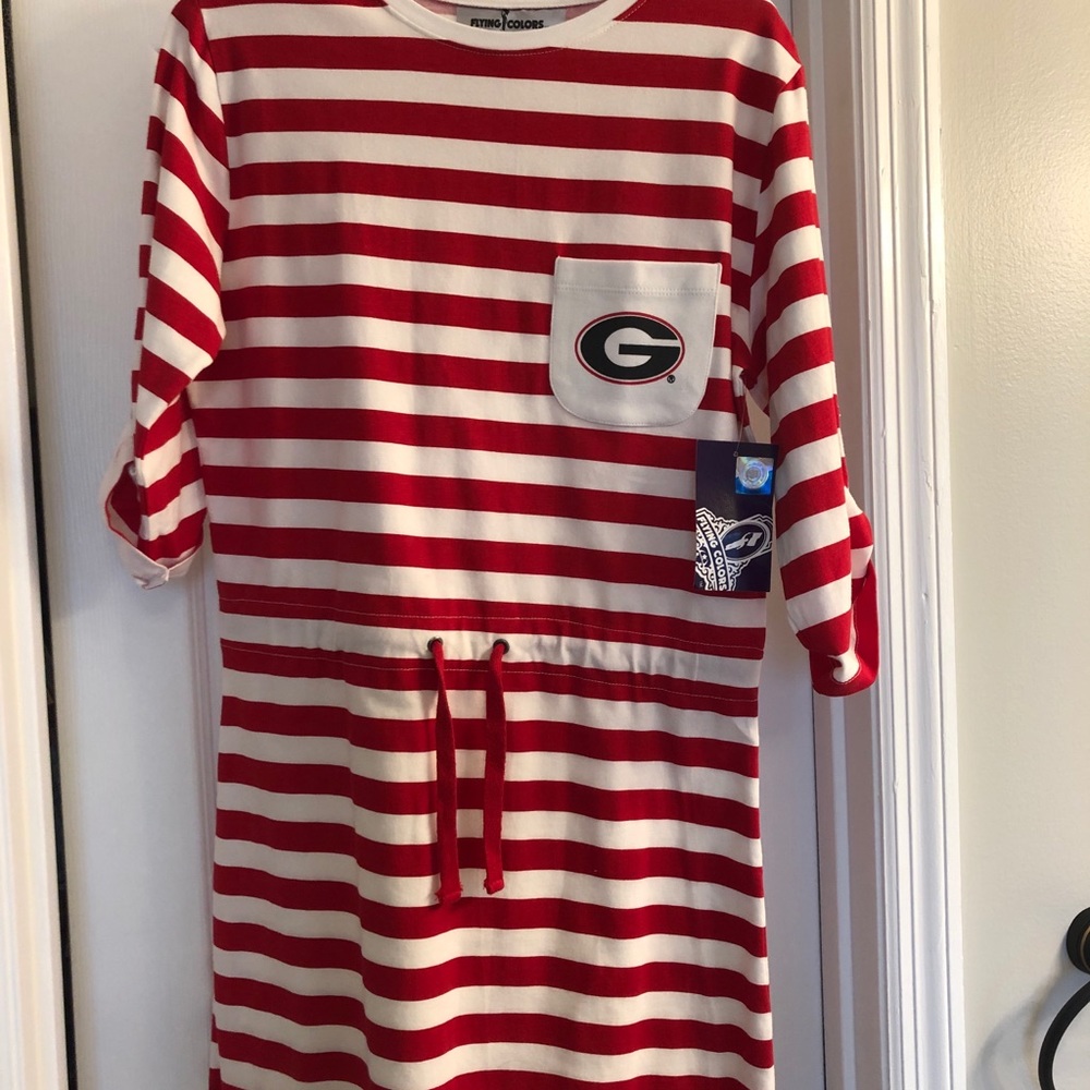 UGA dress, NWT